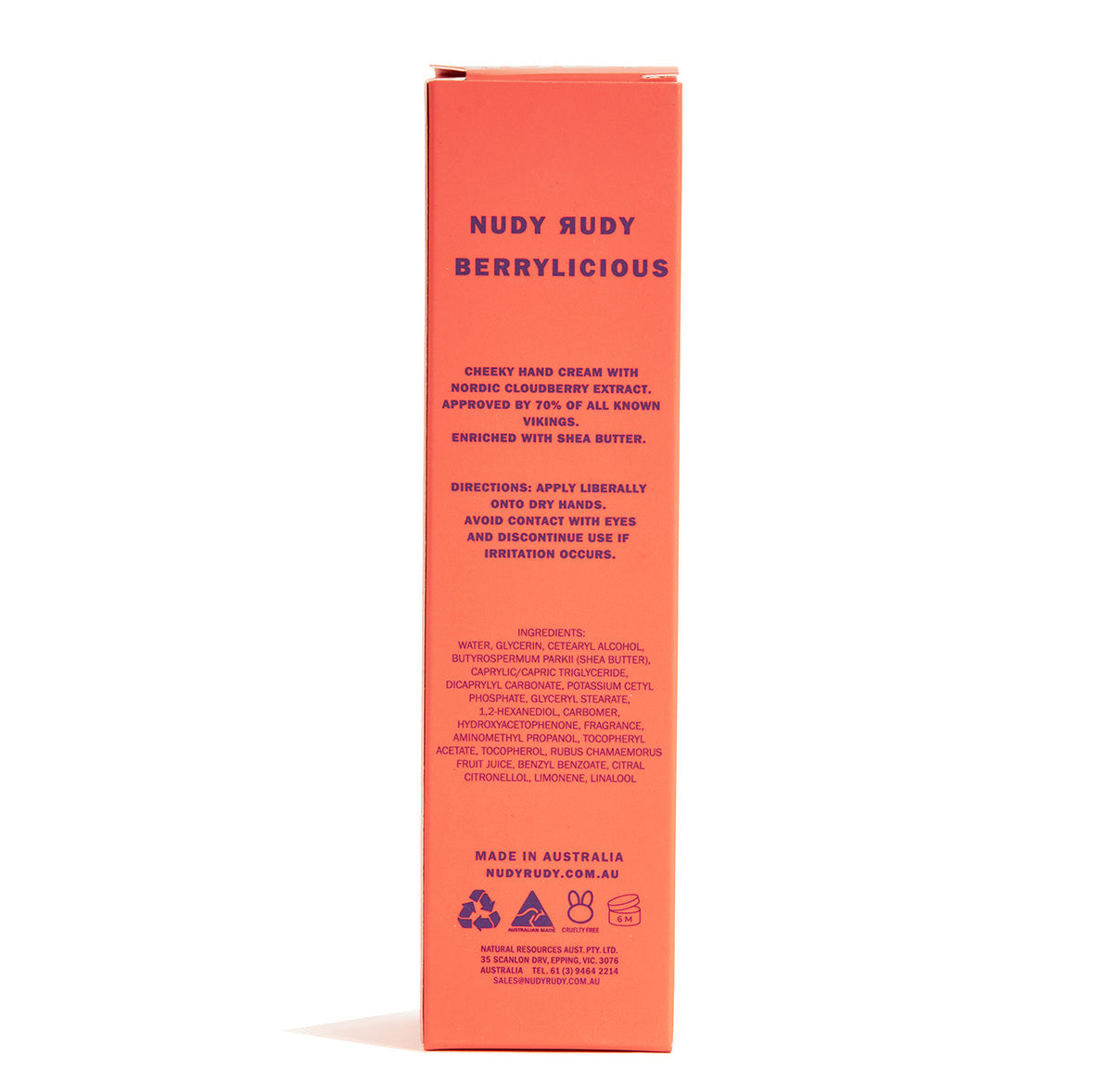 2 Hand Creams - Berrylicious Hand Cream - (1 Month Supply)