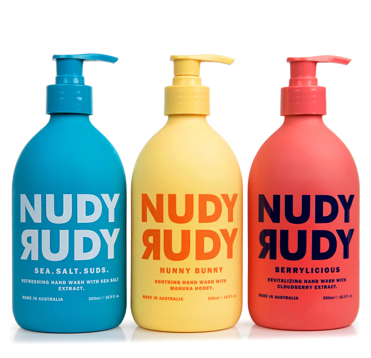 2 Each - Hand Wash Trio - (1 Month Supply)