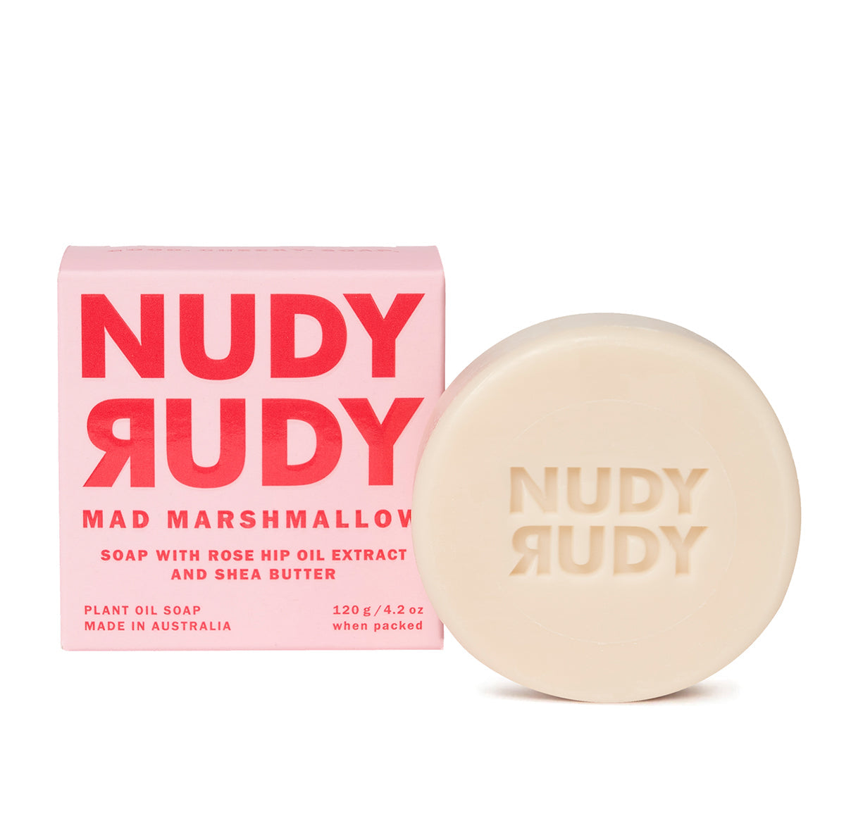2 Bars of Mad Marshmallow Bar Soap Puck - (1 Month Supply)