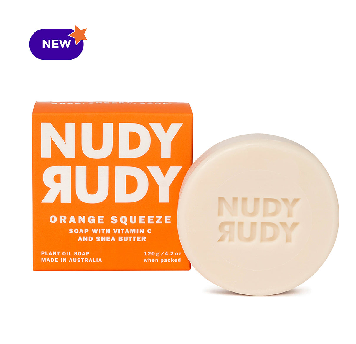 12 Bars of Orange Squeeze Bar Soap Puck - (6 Month Supply)