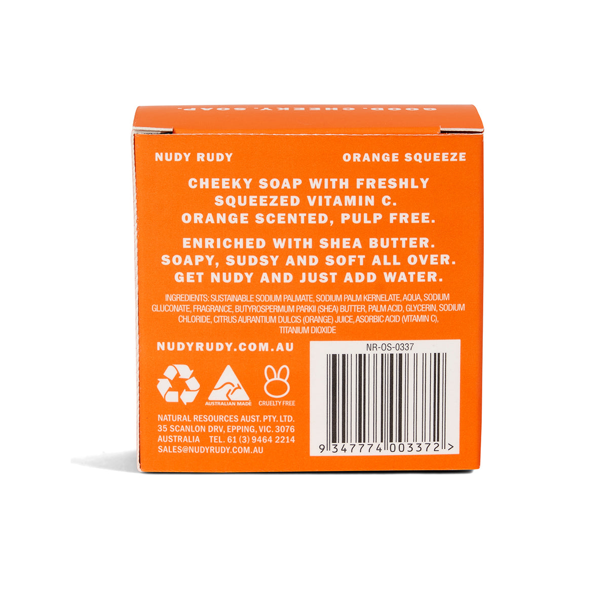6 Bars of Orange Squeeze Bar Soap Puck - (3 Month Supply)