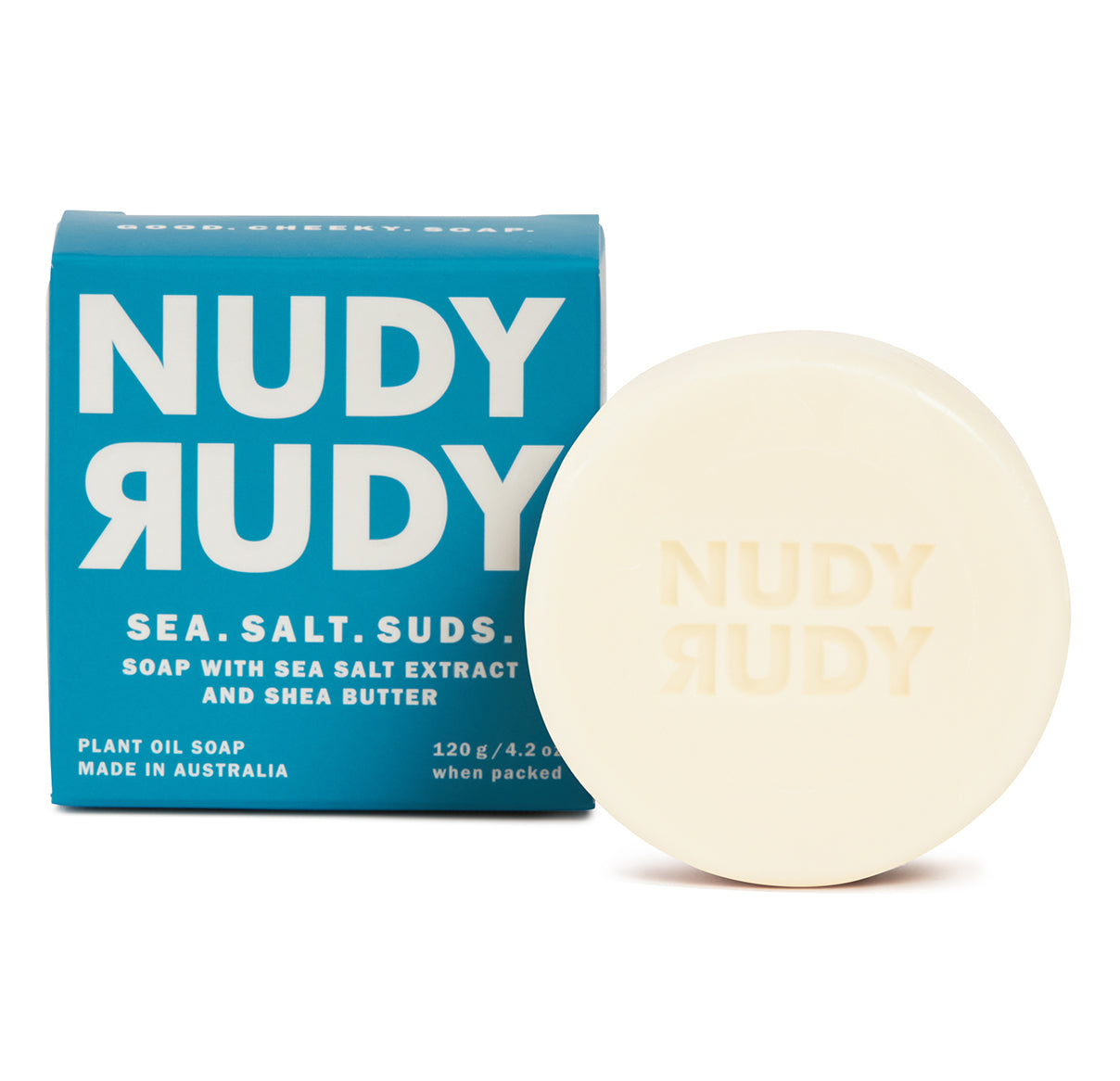 2 Hand Soaps + 2 Bar Soaps - Sea. Salt. Suds. Soapy, Sudsy Bundle - (1 Month Supply)