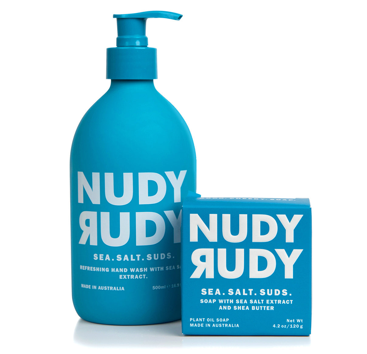 12 Hand Soaps + 12 Bar Soaps - Sea. Salt. Suds. Soapy, Sudsy Bundle - (6 Month Supply)