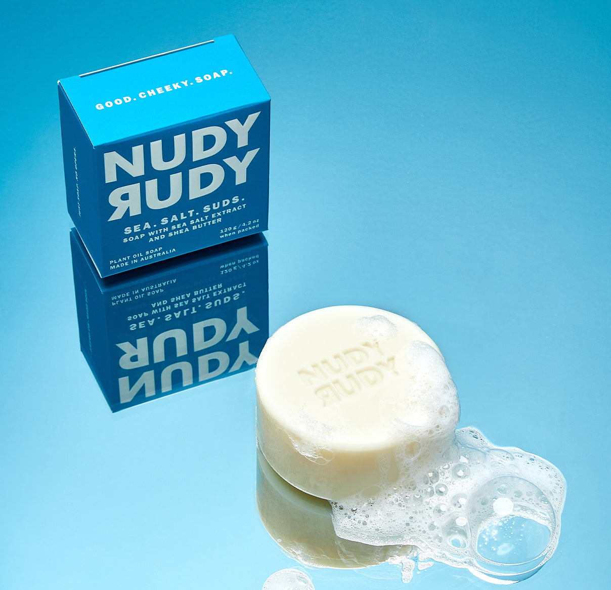 2 Body Washes + 2 Bar Soaps - Sea. Salt. Suds. Body Wash and Bar Soap Puck Duo - (1 Month Supply)