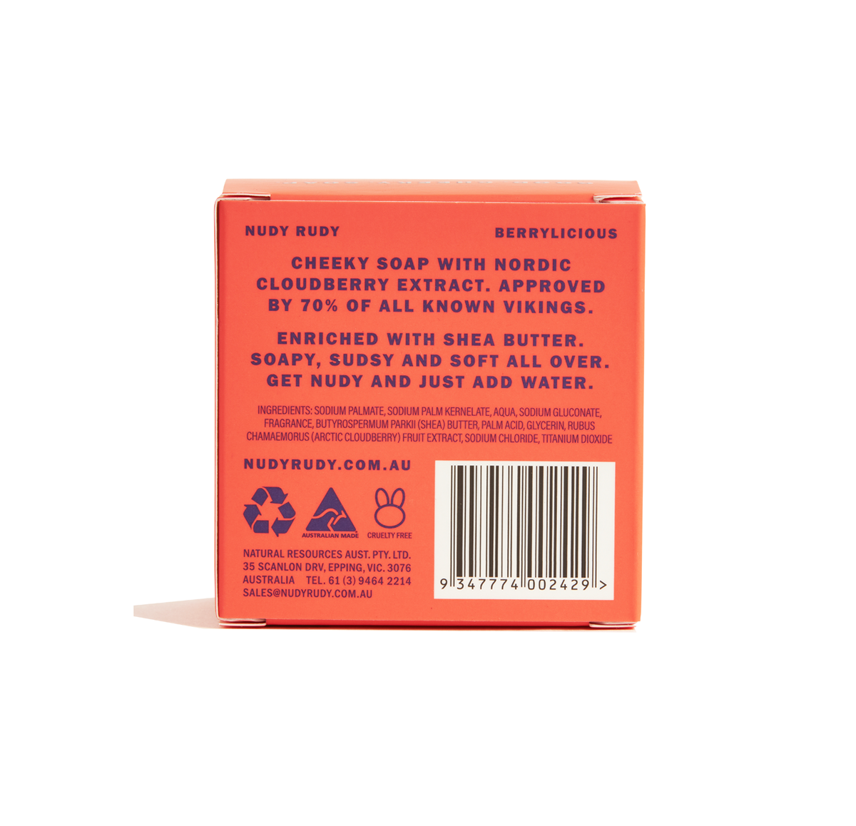 12 Bar Soaps - Berrylicious Bar Soap Puck - (6 Month Supply)