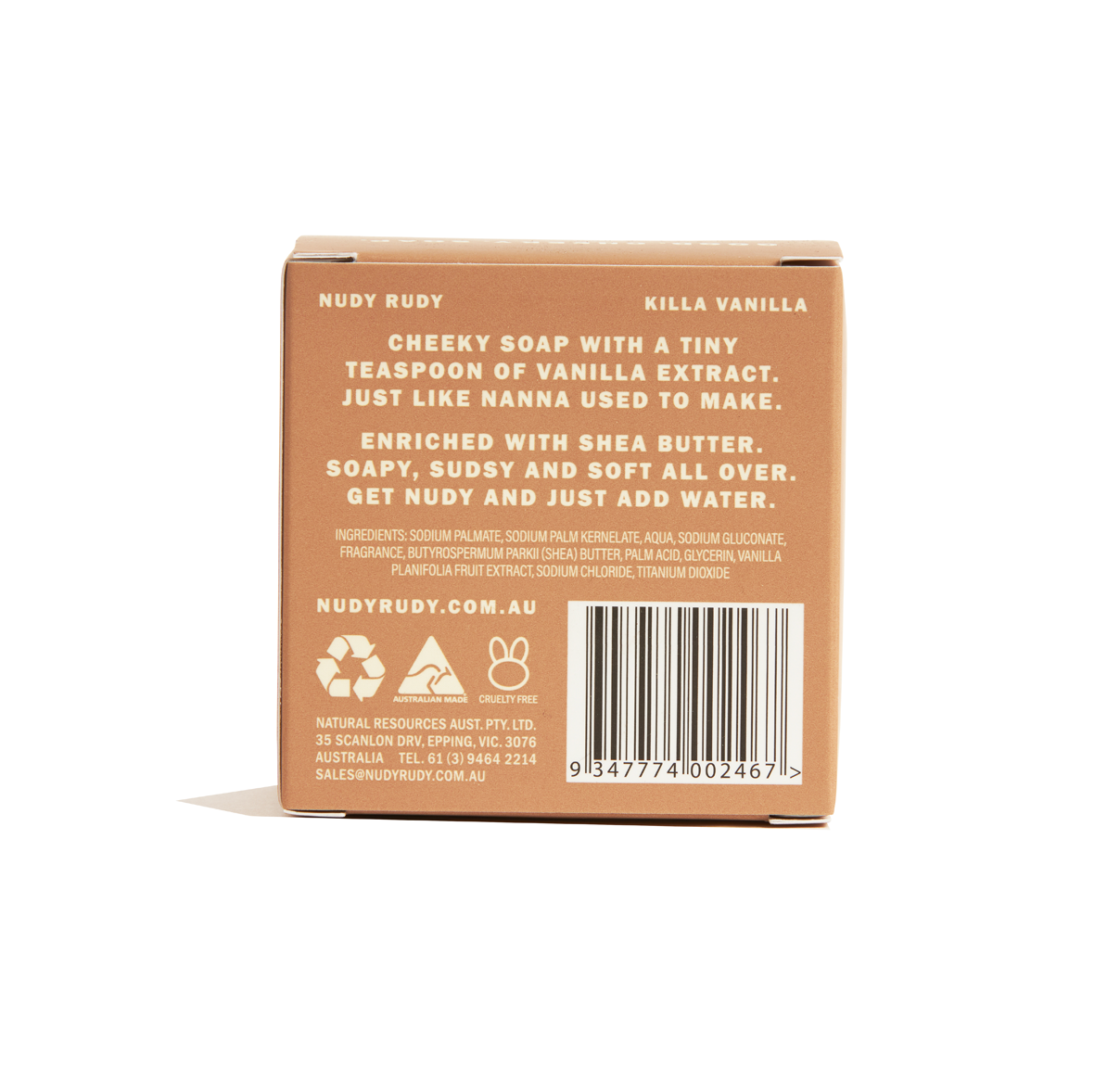 6 Bar Soaps - Killa Vanilla Bar Soap Puck - (3 Month Supply)