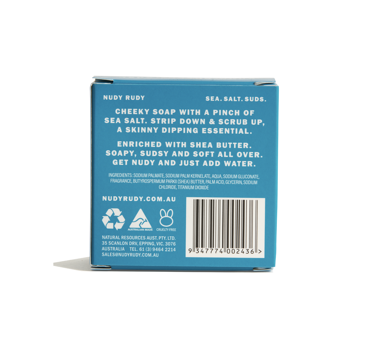 12 Bar Soaps - Sea. Salt. Suds. Bar Soap Puck - (6 Month Supply)