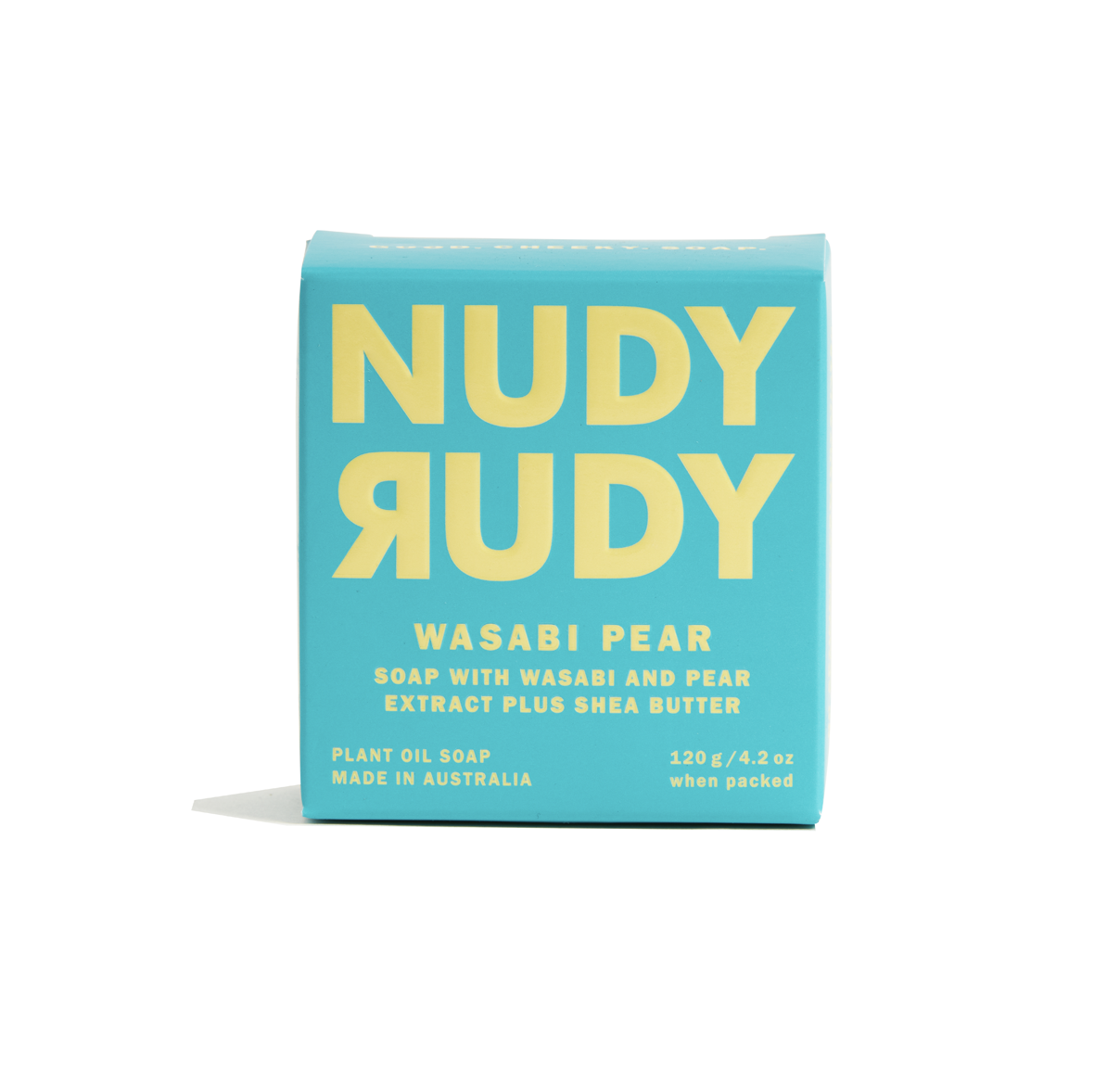 2 Bar Soaps - Wasabi Pear Bar Soap Puck - (1 Month Supply)