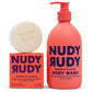 2 Body Washes + 2 Bar Soaps - Berrylicious Body Wash and Bar Soap Puck Duo - (1 Month Supply)