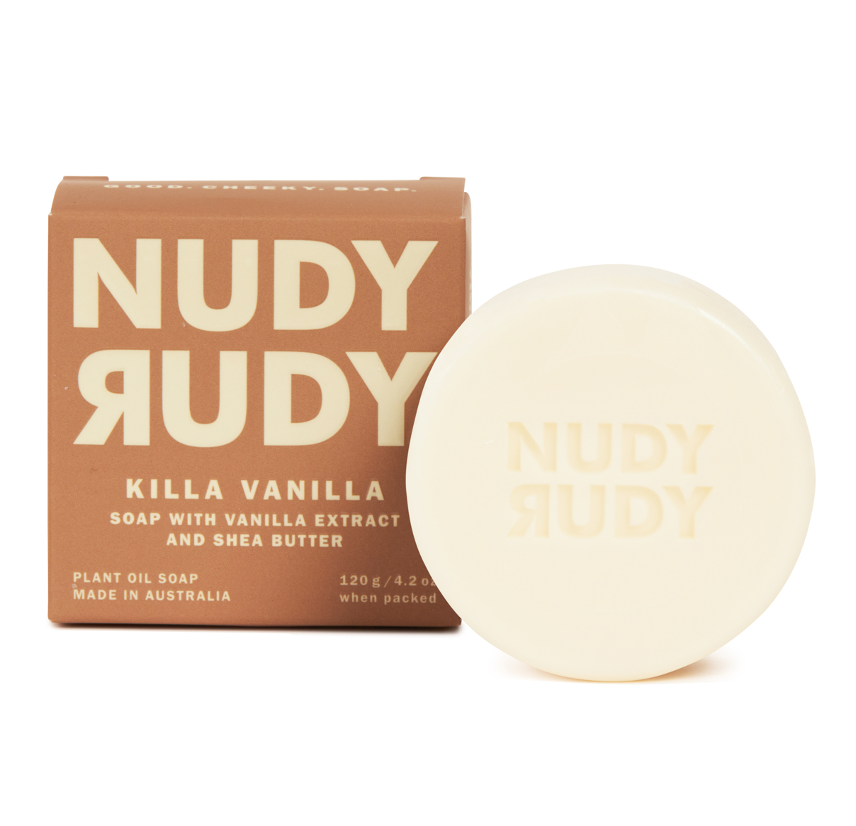 Killa Vanilla Bar Soap Puck - 1 Month