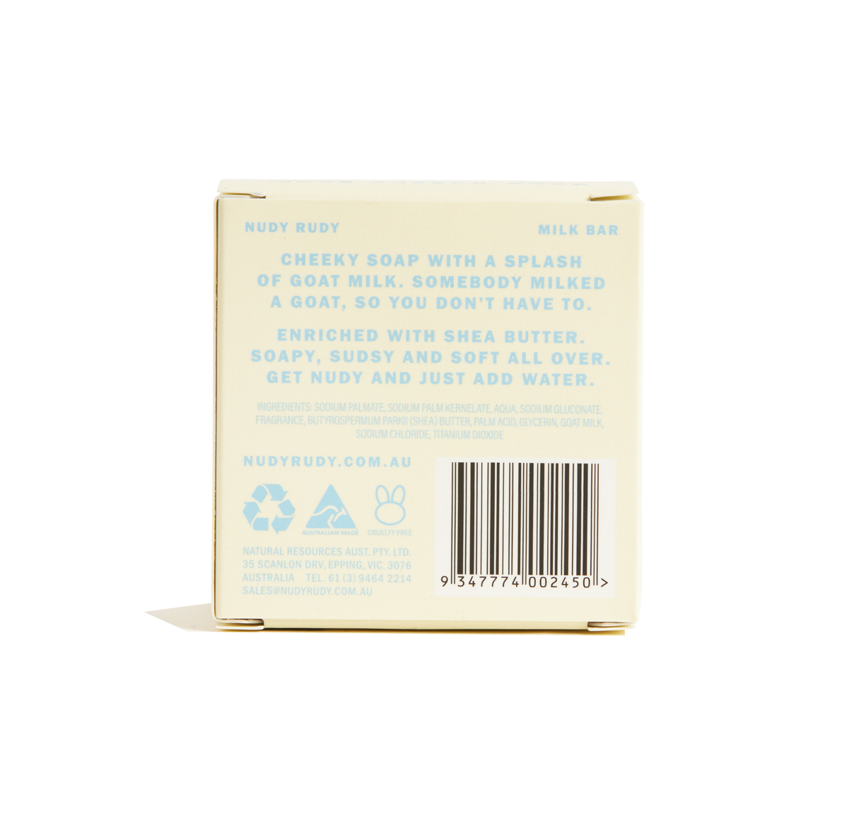 12 Bar Soaps - Milk Bar Soap Puck - (6 Month Supply)